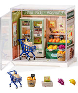 Robotime Rolife Puzzle 3d Mini Super Serie De Tienda Dws01b