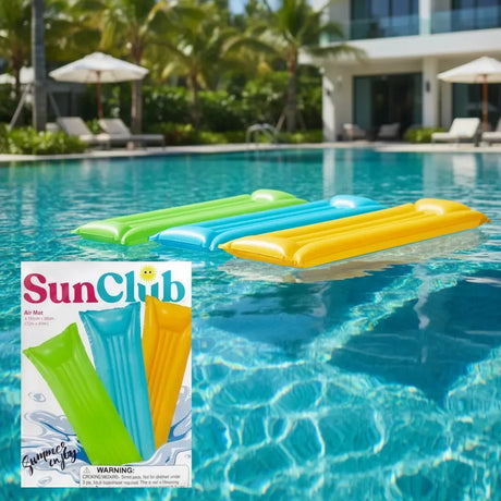 SunClub Colchoneta inflable 183cm x 69cm 131840 37496