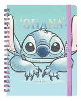 Mooving Libreta A5 de hojas rayadas Stitch 1245244