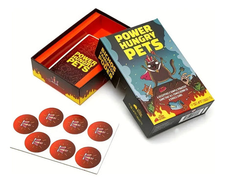 Juego De Cartas Power Hungry Pets 102423