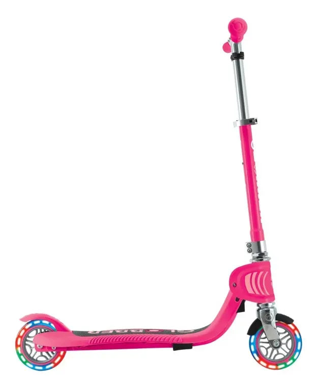 Globber Monopatin Flow Foldable Junior Lights Fucsia 870-102