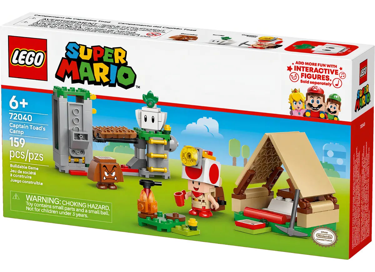 Lego Super Mario: Campamento del Capitán Toad 72040