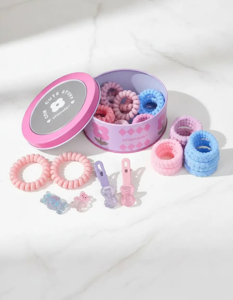 Chimola Cute Box Set De Colitas Pink St187