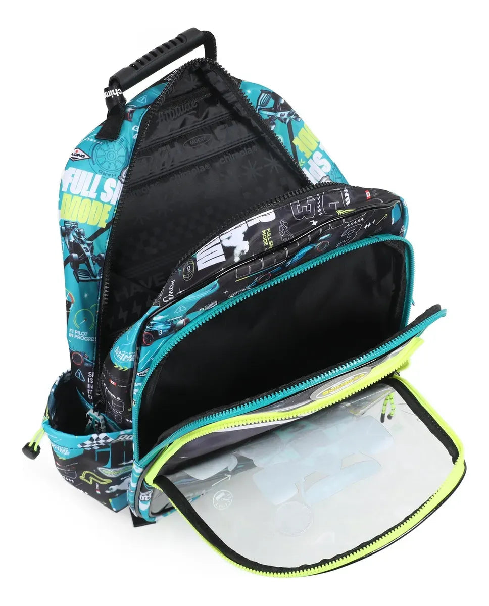 Chimola Mochila Espalda 18p Racing Car BT330
