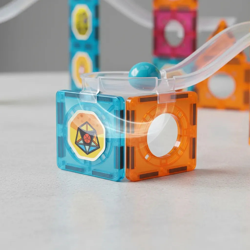 Bloques Construcción Magnéticos Magnetic Tiles Shine 2414003