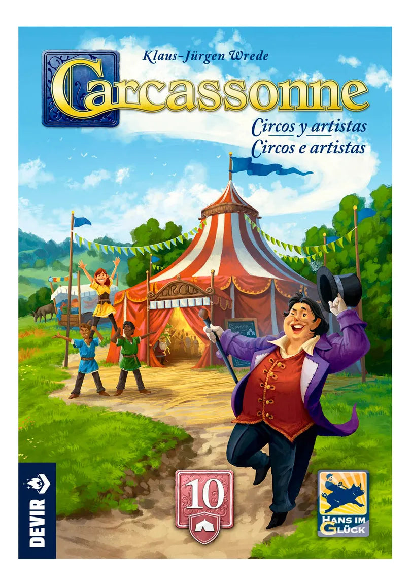 Juego Carcas Circos Y Artistas Devir 40-4268