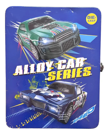Valija con 6 Autos Pull Back 2410705 Shine