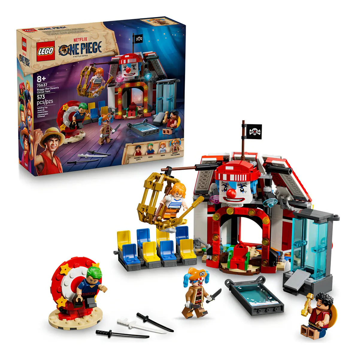 Lego One Piece: Carpa de Circo de Buggy el Payaso 75637
