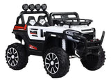 Auto A Bateria Jeep Todo Terreno Blanca DLX-6188
