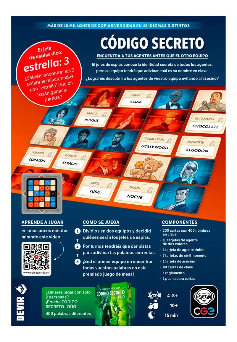 CODIGO SECRETO 40-4014 DEVIR