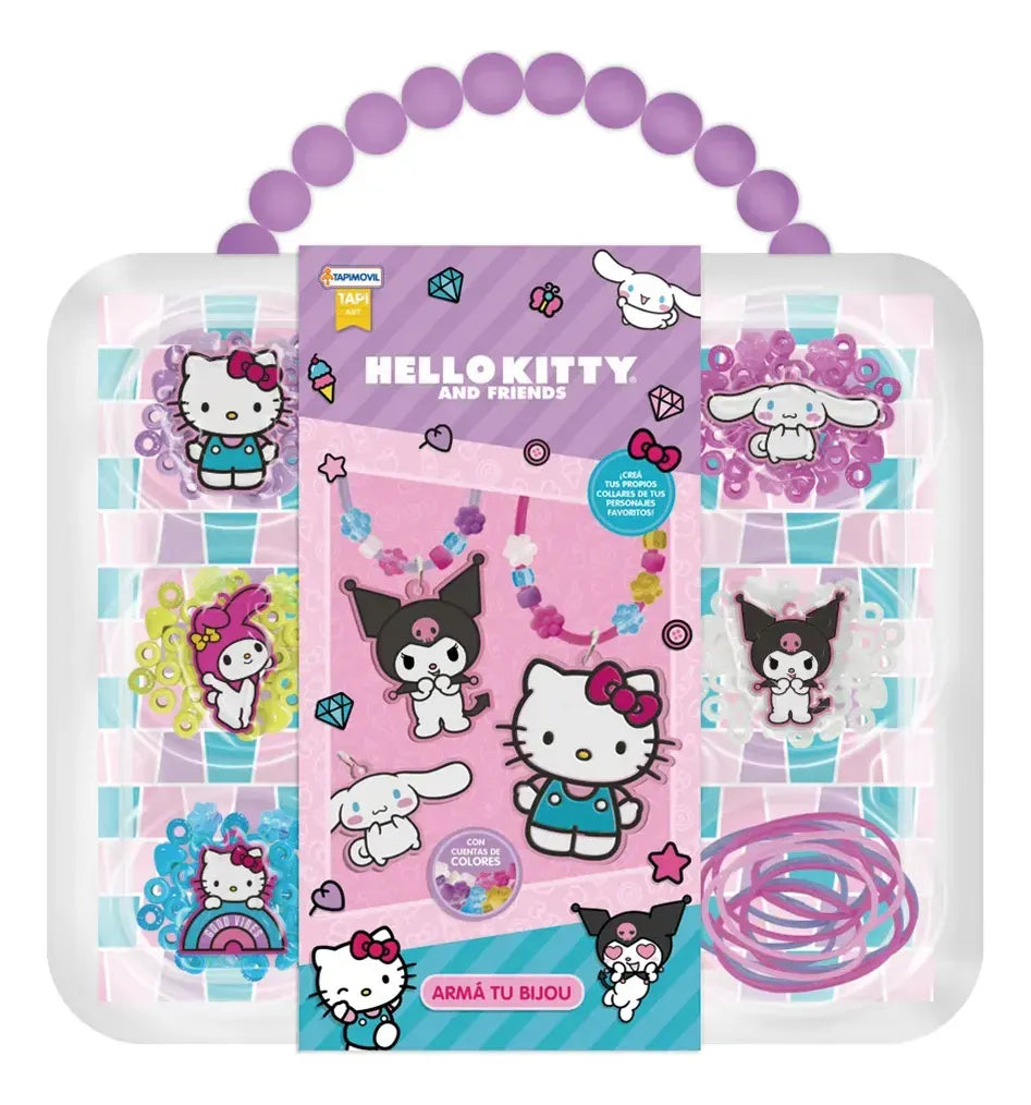 Set Bijou Con 5 Dijes Kitty KTY09854