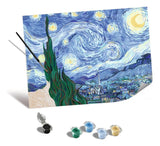 Ravensburger CreArt Serie B Canvas Pinta Por Numeros Starry Night 23915