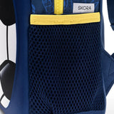 Mochila C/Luz Petit Termoformada Futbol Azul 12p 22x30x10cm 41320