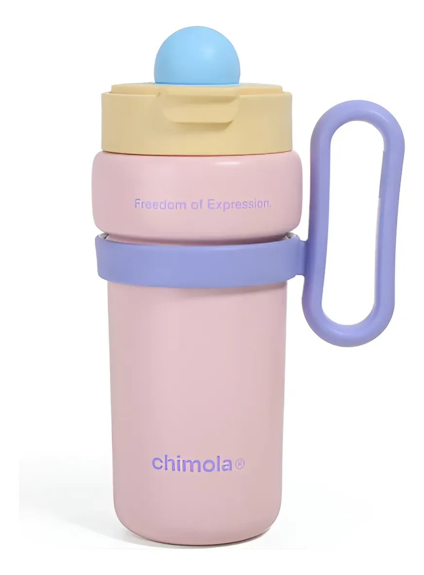 Chimola Vaso Termico Colorblock Rosa BZ67