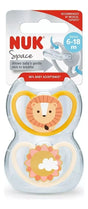 Nuk Set de dos chupetes Space leon y sol 06-18M 10736937