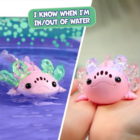 Fingerlings Axolotl Auggie con Piscina 3143
