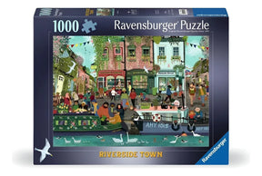 Ravensburger Puzzle 1000 Pzs Riverside Town 12000814
