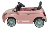 Auto A Bateria Fiat 500E Rosa 12V 9410-705