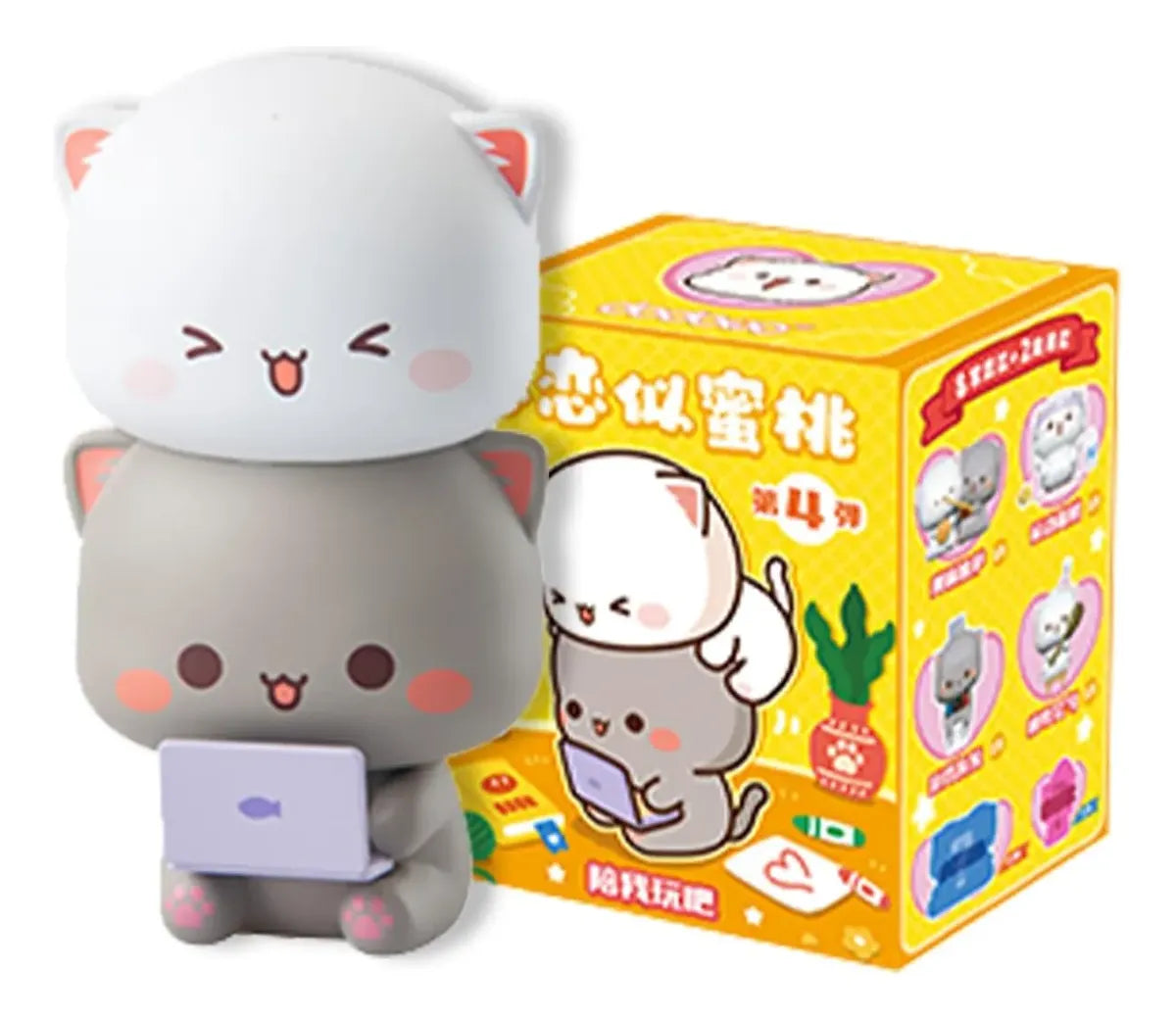 52toys Dodowo Mitao Cat Season 4 Figura Blind Box S78911