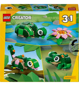 Lego Creator 3 en 1: Tortuga con Flor de Nenúfar 31377