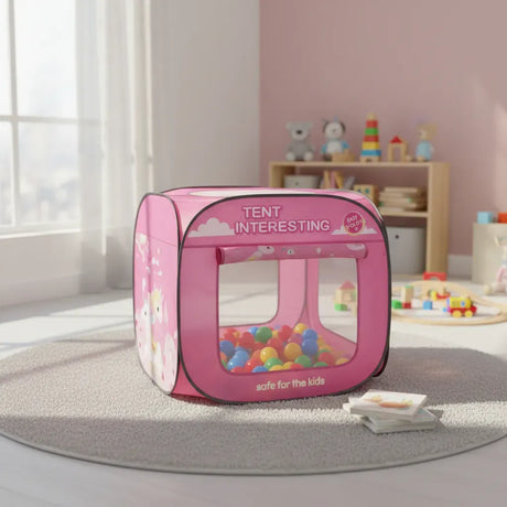 Carpa De Juegos Infantil Pelotero + 6 Pelotas 3104765 Shine Rosa