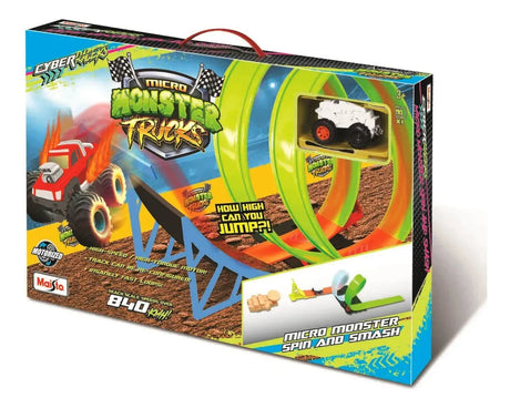 Maisto Pistas Cyber Racers Micro Monster Spin and Smash 12558