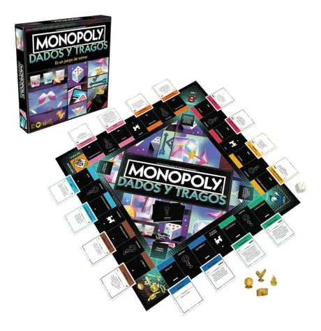 Hasbro Family Monopoly Fiesta Board Crawl G2226