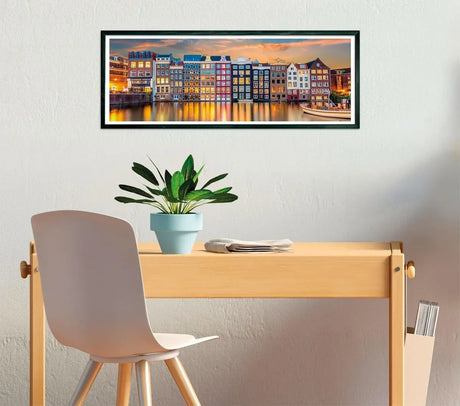 Clementoni Puzzle 1000pzs Panorama Amsterdam Brillante 39838