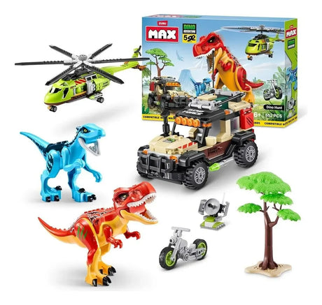 Zuru Max Dino Adventurebox Playset 592pzs 83156 7455