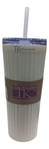Vaso doble pared de acero inoxidable 302254