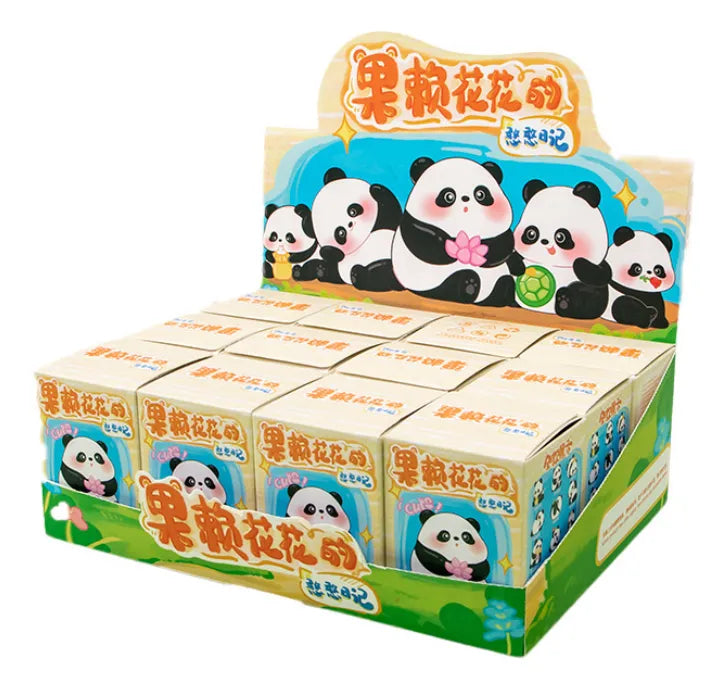 Oso Panda Figura Coleccionable Sorpresa Shine KL282
