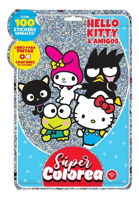Flow Pack Libro Para Pintar Hello Kitty & Friends 6232