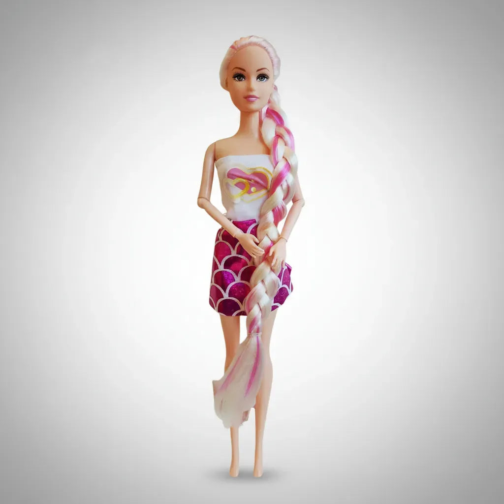 Muñeca Girl Fashion Con Accesorios Pz004