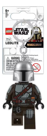 Lego Llavero Mandalorian Gris Star Wars Con Luz LGL-KE187H LE014