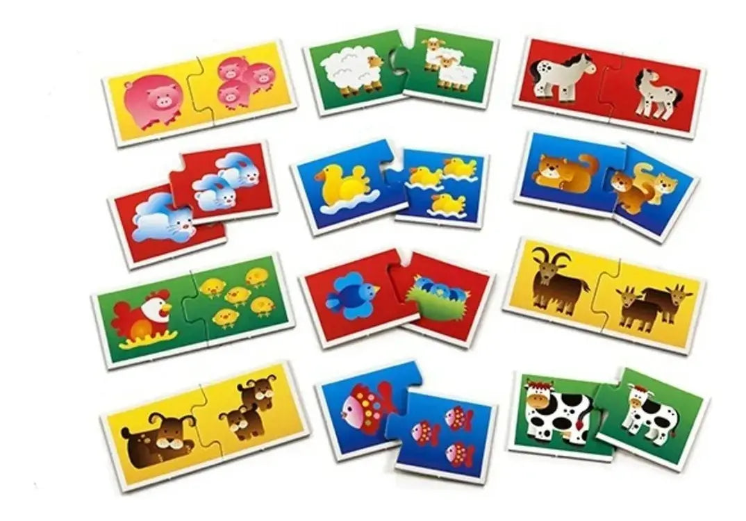 Puzzle Las Familias Juego H208