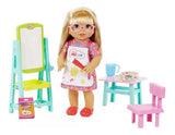 Muñeca Little Mommy Mi Primer Dia De Escuela Mattel Hbj58