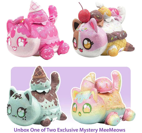Aphmau Original Peluche Meemeow Pack X3 Sparkle 60203ic