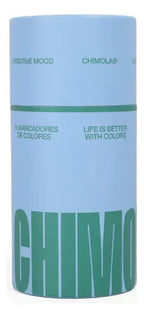 Chimola Set De Marcadores X36 Light Blue ST60
