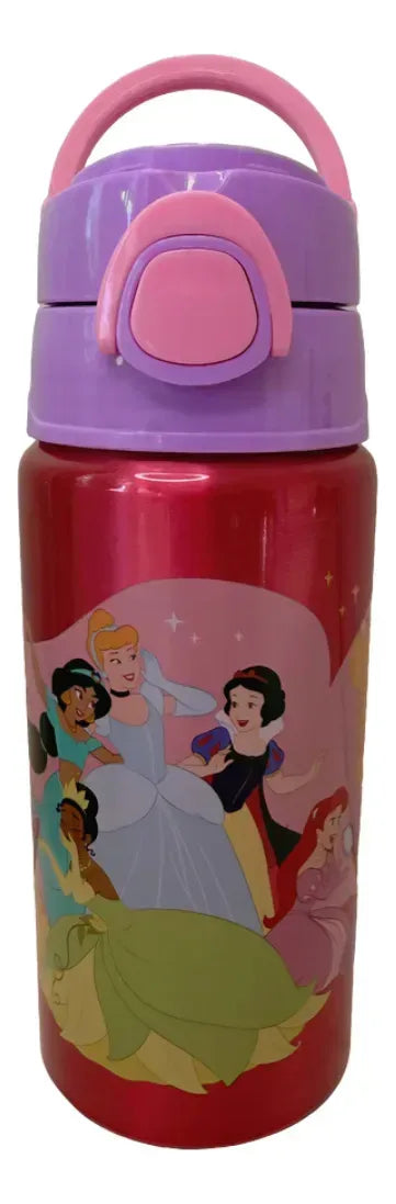 Botella Aluminio 500 Ml Princesas 04PRINCED06