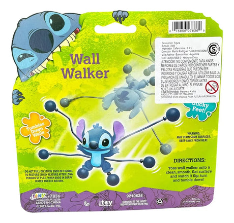 Muñeco Stitch Wall Walker Sticky Feet 7836