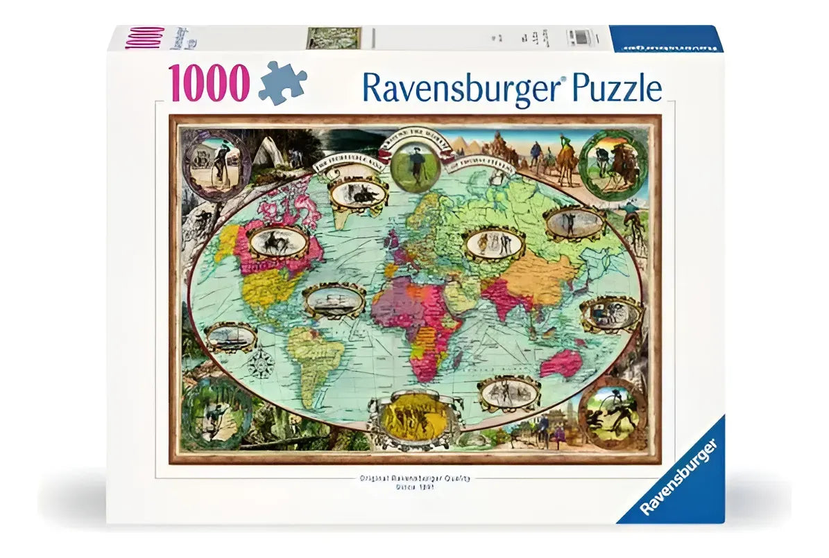 Ravensburger Puzzle 1000 Bicycle Ride Around World 12000569