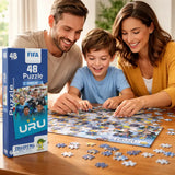 Rompecabezas Puzzle Uruguay 48 Pzs Fifa Oficial Fwc-0016-05