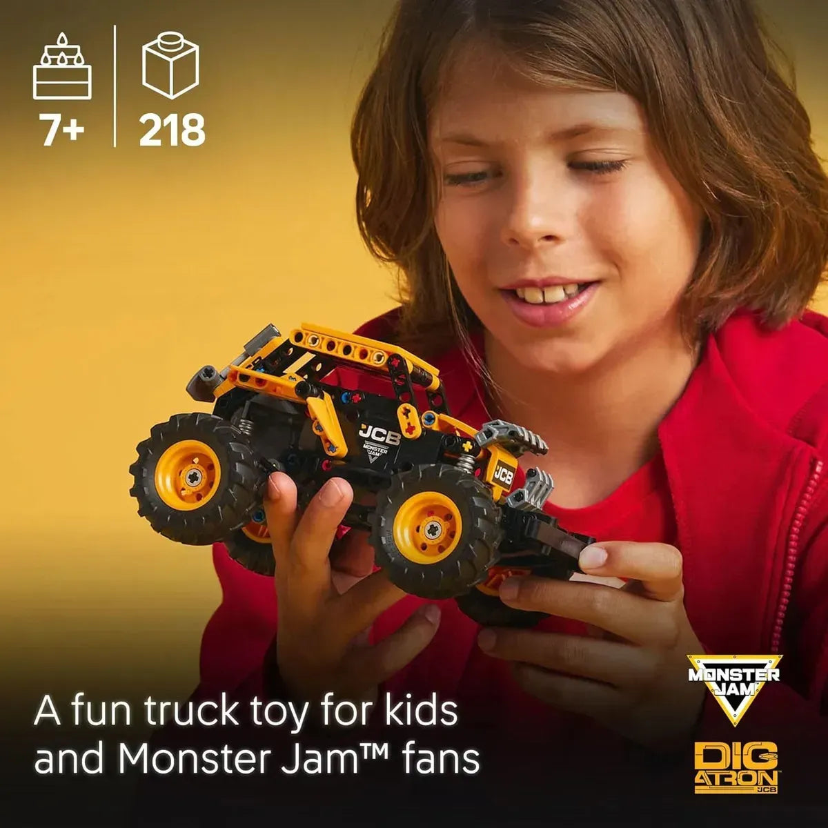 LEGO Technic Monster Jam™ DIGatron™ con Motor de Carga Manual 42199