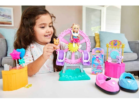 Muñeca Barbie Chelsea Parque De Diversiones Ghv82 Mattel