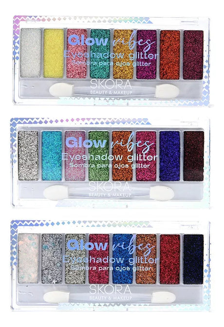 Sombra Para Ojos Glitter Glow Vibes Con Aplicador Modelo 3 39554