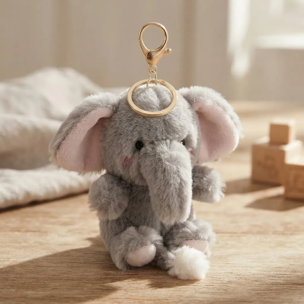 Elefante Llavero de Peluche Shine KL552