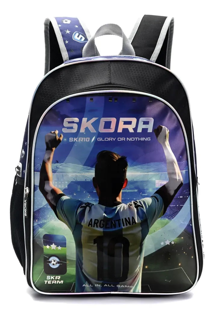 Mochila Let´s Play Futbol camiseta con llavero 16P 42951