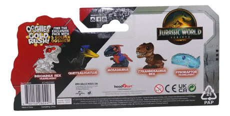 5 Pack Ooshies Jurassic World 28044