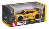 Bburago 1:24 Renault Megane Trophy Amarillo Metalico 18-22115