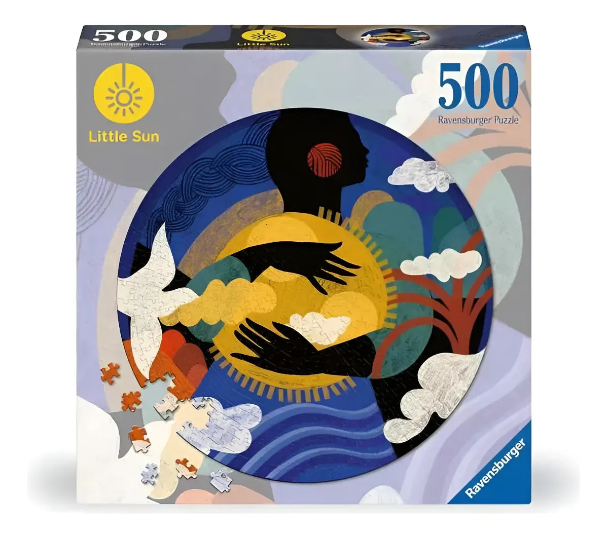Ravensburger Puzzle Circular 500 Pz Little Sun Feel 12000763